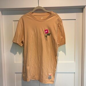 Nike Beige Floral Graphic Men's Tee